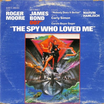 Marvin Hamlisch Carly Simon   The Spy Who Loved Me LP 1977 James Bond OST UA 33 