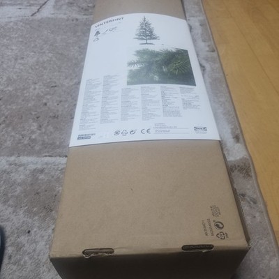 IKEA VINTERFINT Künstlicher Weihnachtsbaum, Indoor Outdoor Grün 160 cm.