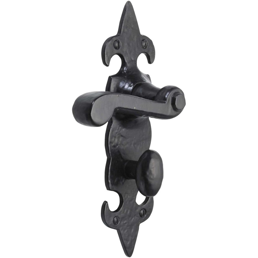 Old Hill Ironworks Suite Lever Bathroom Handles 210mm x 57mm No.4013 PAIR