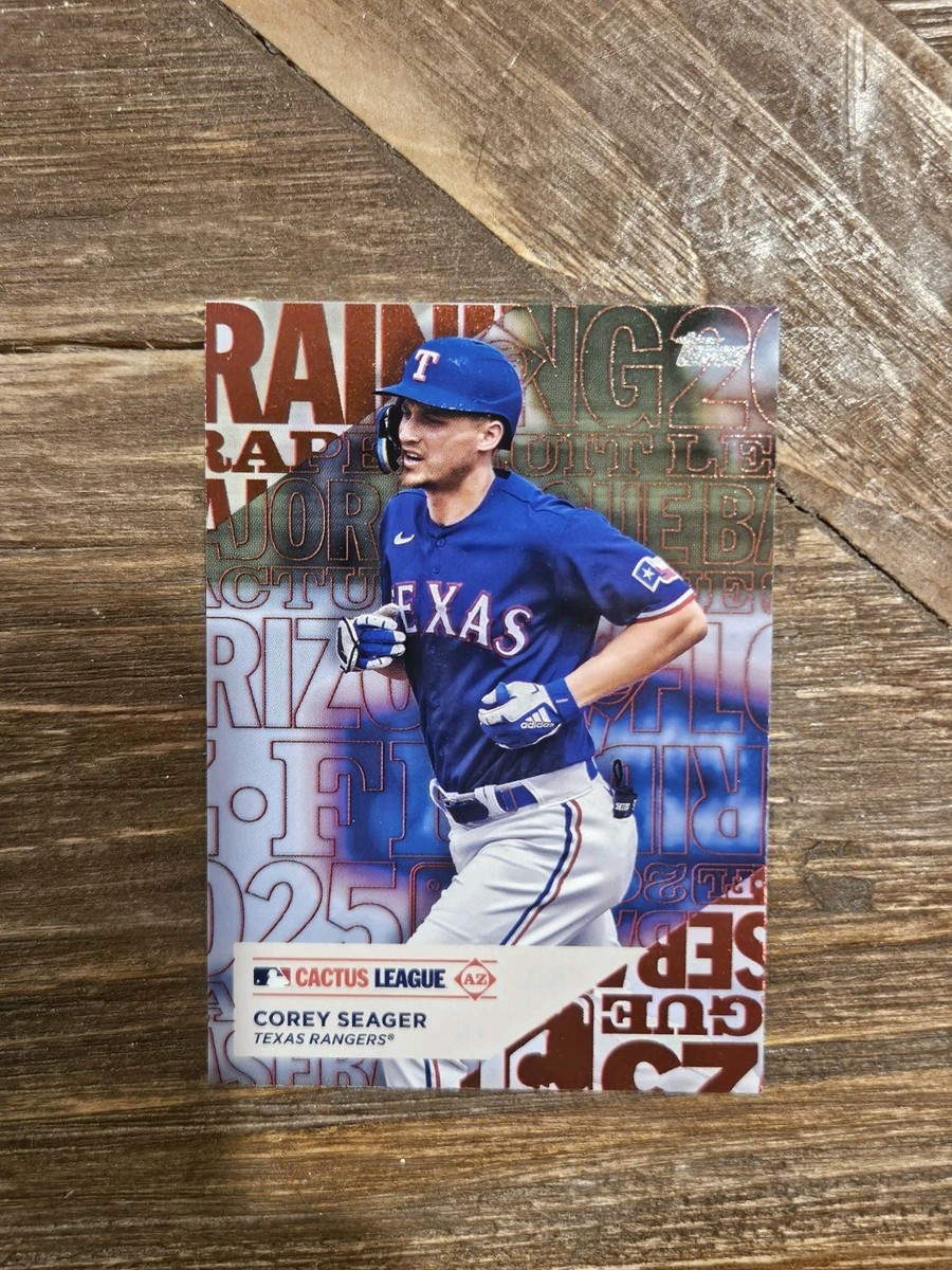 2025 Topps Series 1 Corey Seager Training Grounds Insert #TG