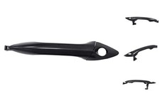 Black Front Left Driver Side Exterior Door Handle for Hyundai Elantra 2011