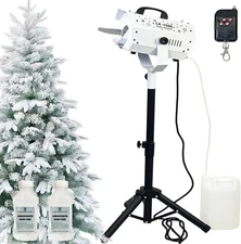 1500W Snow Machine with Manual & Wireless Remote Control | Large Output Snowmaki