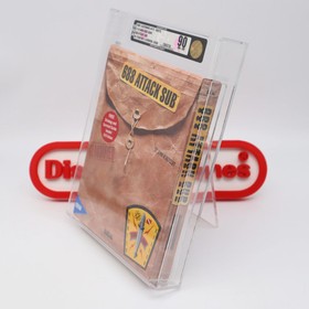 688 ATTACK SUB WITH STRATEGY GUIDE! VGA GRADED 90 MINT NEW Sealed! PC / 5 1/4"