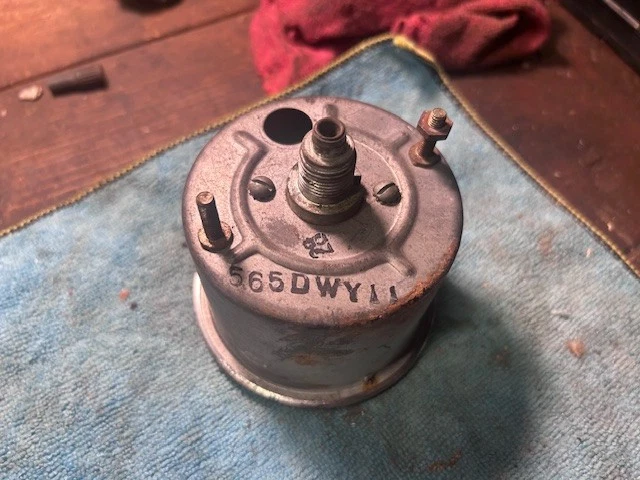 STUDEBAKER SPEEDSTER COMMANDER CHAMPION 1955 VELOCÍMETRO MEDIDOR ORIGINAL FABRICANTE ORIGINAL Foto 2 de 3