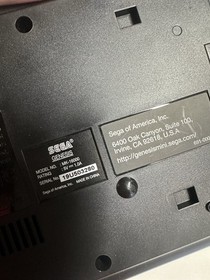 Sega Genesis Mini Classic Console 16 Bit MK-16000 W/ Cords 2 Controllers Tested