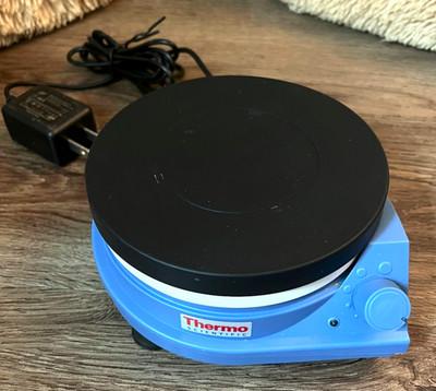 Thermo Scientific RT Basic-12 Magnetic Stirrer 88880007 w/ Power Supply, Cover