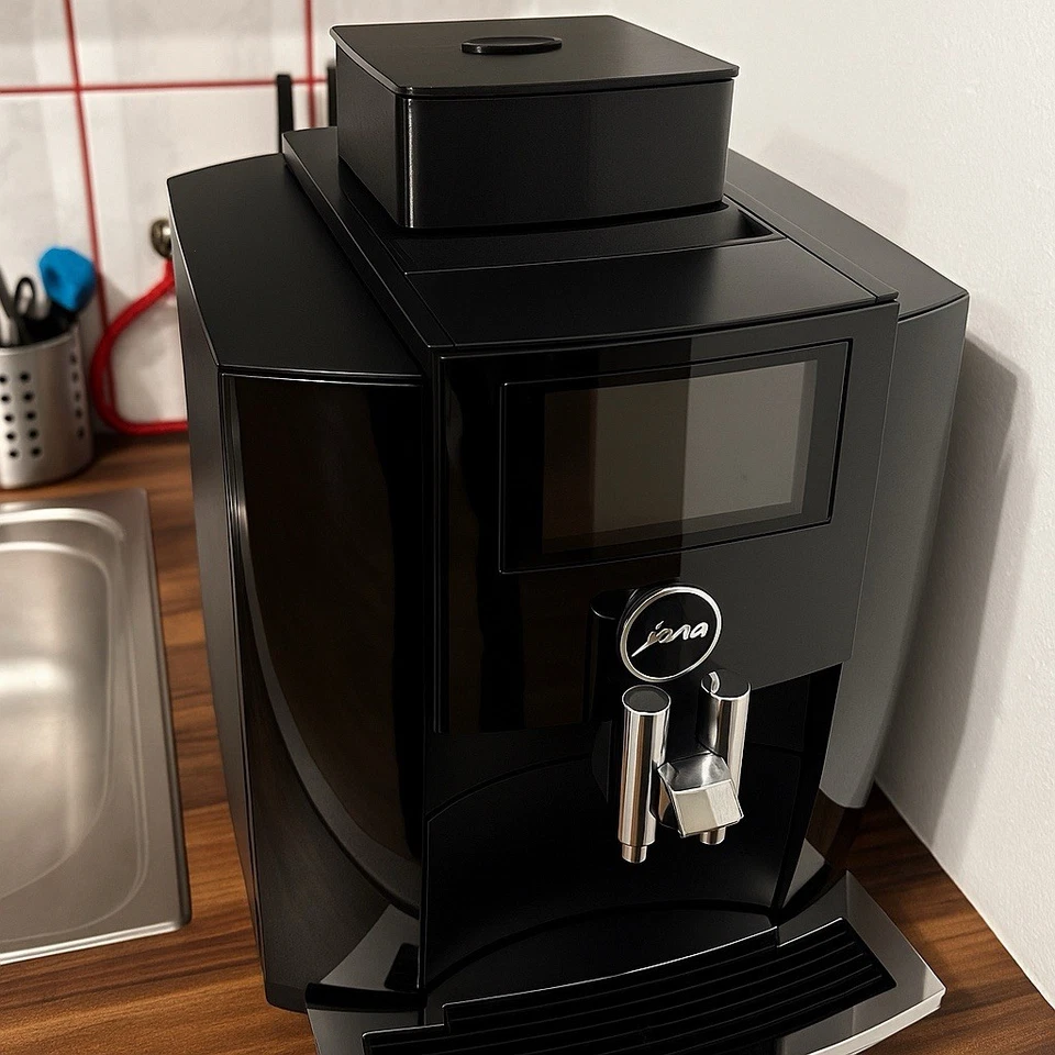 Extrudo® Bohnenbehälter-Erweiterung Mit Dichtung für Jura S8 – 3D Design