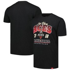 Unisex Sportiqe Heather Black Las Vegas Aces Tri-Blend T-Shirt