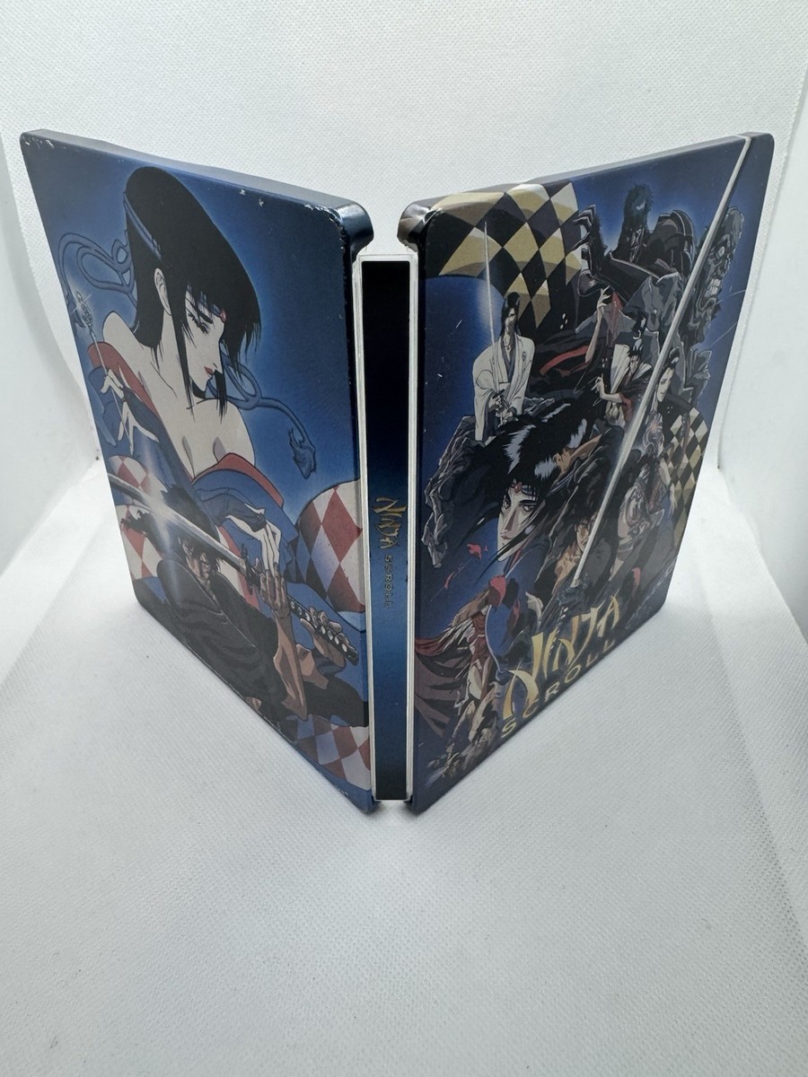 blu-ray NINJA SCROLL The Collectors Steelbook Edition + J-CARD