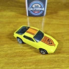 Hot Wheels Vintage Upfront 924 Yellow Porsche Blackwall BW Hong Kong HK 1979