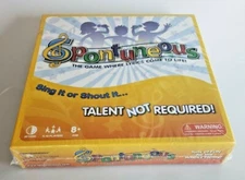 Spontuneous The Game Where Lyrics Come To Life, Family Fun, Sealed New