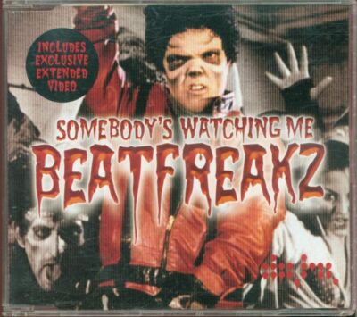 Beatfreakz - Somebody's Watching Me 5 Tracks + Video (Rockwell) CD Sehr Gut