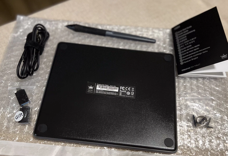 HUION HS64 Pen Tablet Android Supported, Battery-Free Pen , 8192 Levels, 4 Keys - Image 3 of 4