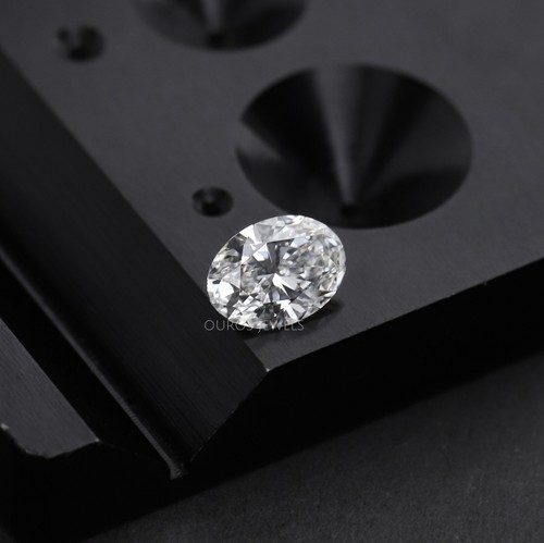 0.54 Carat Oval Cut Lab Grown Diamond Loose / F-VVS1 Clarity Oval Loose Diamond - Picture 9 of 9