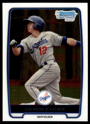 2012 Bowman Chrome Prospects Devon Ethier Los Angeles Dodgers #BCP35 - Picture 1 of 2
