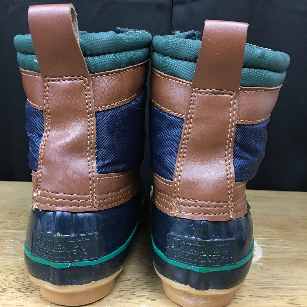 Northwest Territory Men\'s Nubuck Leather Waterproof Steel Shank Duck Boots, 13 NORTHWEST TERRITORY Insulated Steel Shank Duck Boots Men main image 2