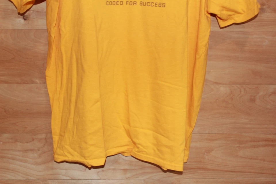 Camiseta De Colección Iota Phi Theta Años 90 Conocimiento Codificado para el Éxito Amarilla XL Foto 4 de 4