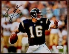 Ryan Leaf 8x10 Autographed Photo (JSA COA)
