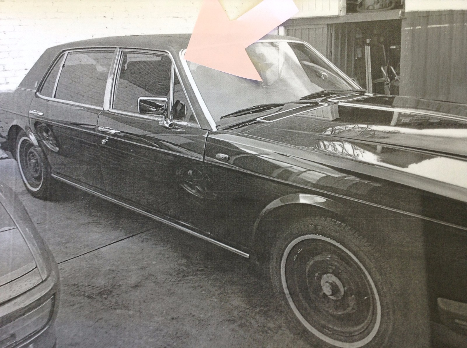 81 - 91 ROLLS ROYCE SILVER SPUR RIGHT A PILLAR WIND DEFLECTOR 