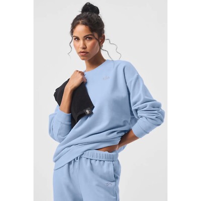 Alo Yoga ライトブルー スウェットシャツ xxs Alo Yoga ライトブルー スウェットシャツ xxs Alo Yoga ライトブルー