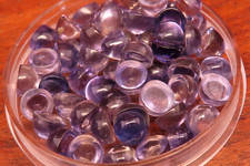 Gem Iolite Antique Cabs Purple 5 mm Lot New Old Stock 20 PCS 60-44