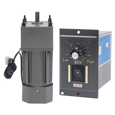 120W 30K AC gear motor electric+variable speed reduction controller Adj. 110V US
