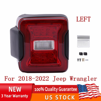 Tail Light For 2019 2020 2021 2022 Jeep Wrangler Driver Side LED Assembly