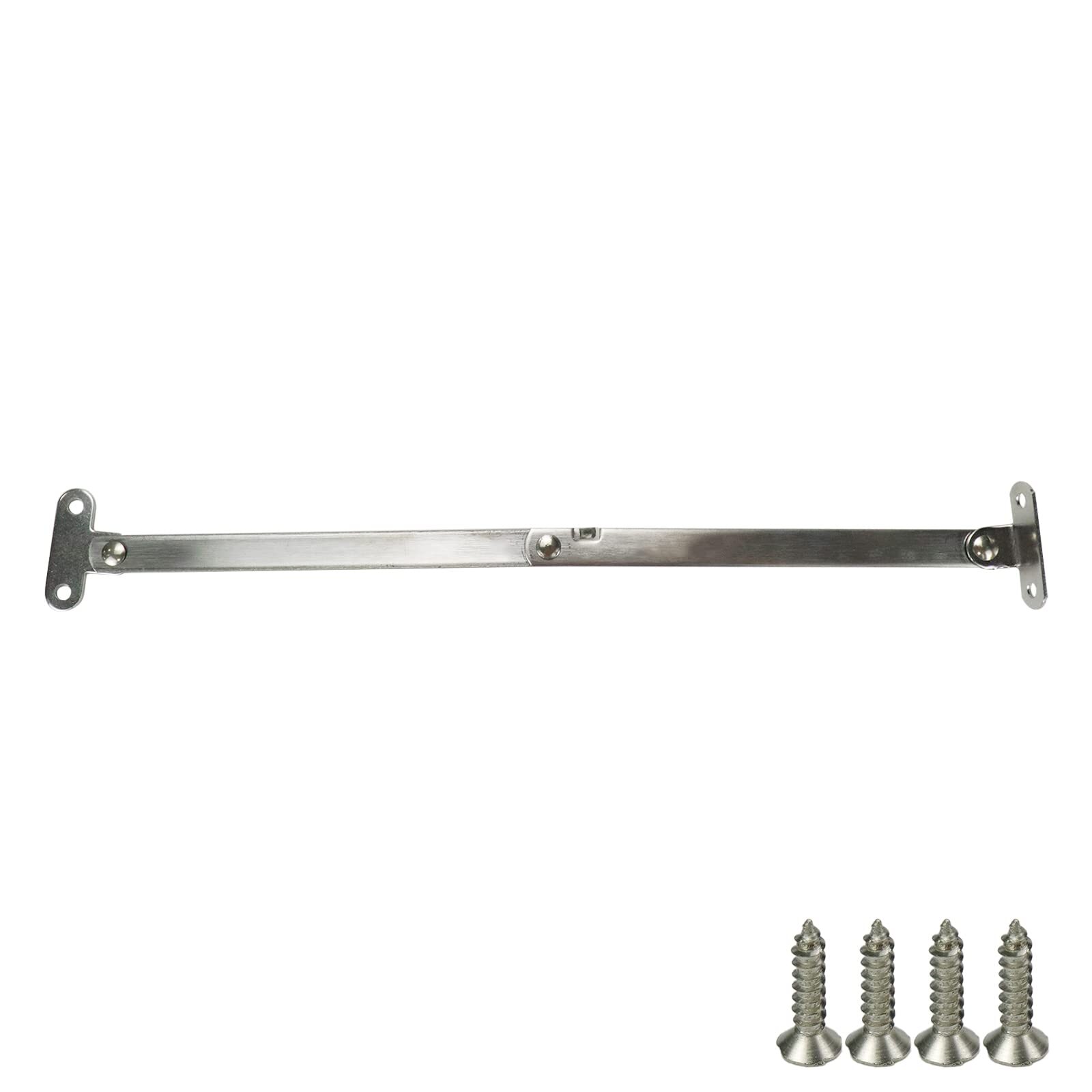 Cabinet Door Folding Hinge,1 Pair Rotatable Folding Lid Support Hinge for Fur...