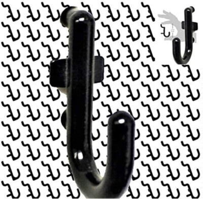 WallPeg 200 Locking J Peg Hooks Kit for Pegboard Panel Tool Jewelry Craft (PH-6)