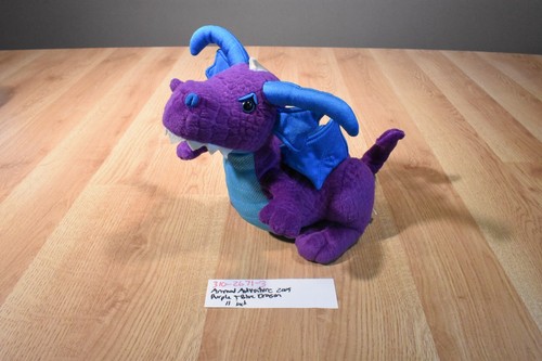Peluche Animal Adventure Dragón Púrpura, Azul y Plata 2009 (310-2671-3) - Imagen 1 de 5