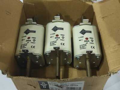 E BAMAT NH-1 39154 NH Fuse Link 200A EN60269 3pc lot
