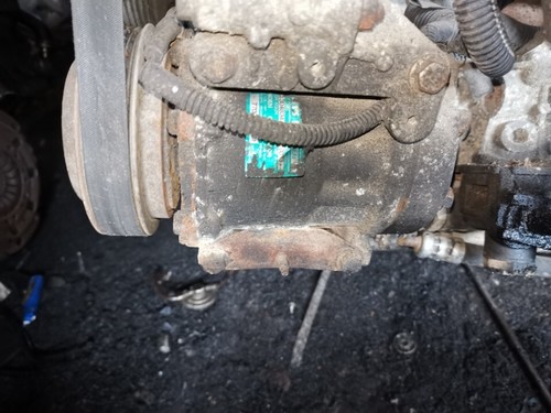 Renault Espace 1998 AC AIR Compressor Pump 7700111298, Genuine #1235554-58