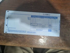 100 LONG 2 PART Credit Card Imprinter Sale Slips 20 packs of 100