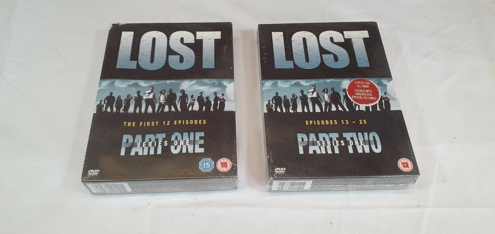 LOST Part One & Two First 12 Eposodes & 13 -25 + Bonus Disk BNIP