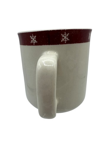 Royal Seasons Stoneware Christmas Winter Snowman Cup/Mug Teacup - Picture 3 of 12
