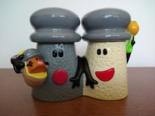 1999 Fisher Price Blues Clues Nick Jr Talking Mr. Salt and Mrs. Pepper Works