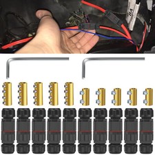 Electrical Cable Connector Copper IP68 Waterproof Junction Box Hex Wrench Set