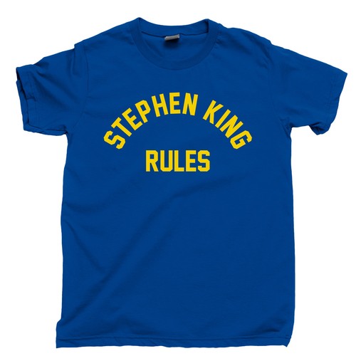 Maglietta Stephen King Rules Shining It Libri Film Monster Squad DVD Blu Ray - Foto 9 di 10