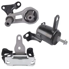 3PCS Engine Mount Kit for Ford Fiesta 2011-2017 L4 1.6L Manual Transmission