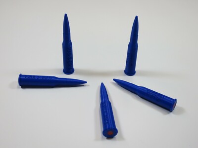 7.62x54R Plastic Snap caps - Set of 5