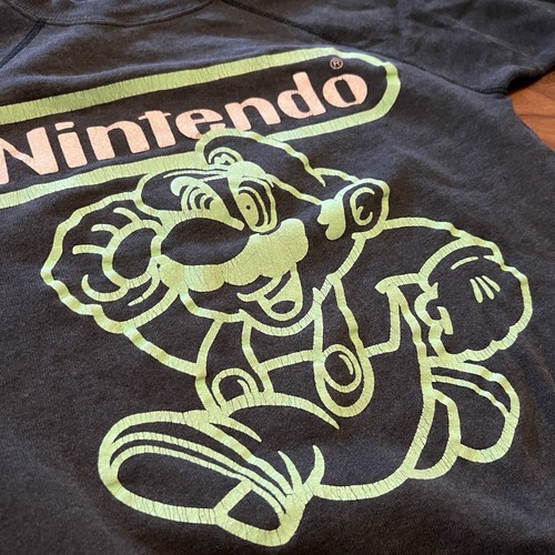 Vintage Nintendo Mario 80s Sweatshirt Youth - Picture 8 of 13