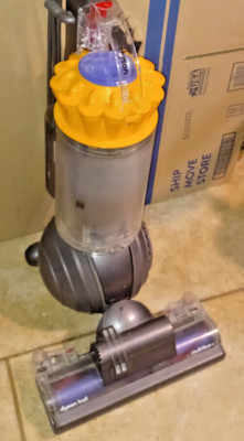 Dyson Ball Total Clean Upright Vacuum Cleaner Yellow Bagless Multi Floor UP13
