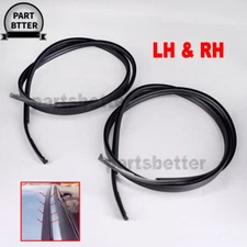 2pcs For Toyota Yaris Hatchback 2007 - 2011 Roof Drip Moulding Side Finish Strip