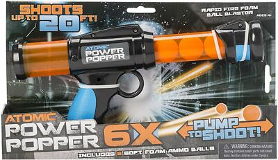 Cheatwell Games Atomic Double Barrelled Power Popper Twin Pack