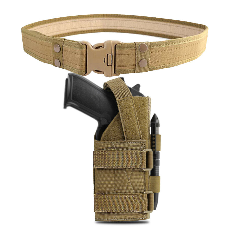 Portable Tactical Airsoft Gun Pistol Holster Gun Carrier Pouch - Main Image