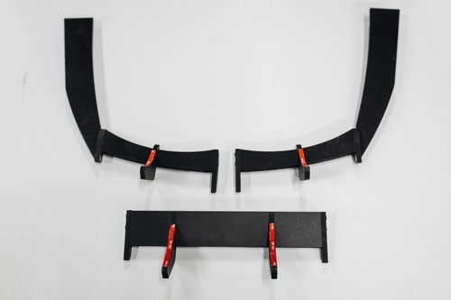 Diffusore paraurti posteriore addon con costole/pinne per BMW M3 E46 - Foto 12 di 12
