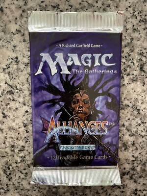 Alliances Booster Pack Sealed New MTG Magic Gathering 4 Available | eBay Alliances Booster Pack Sealed New MTG Magic Gathering 4 Available | eBay