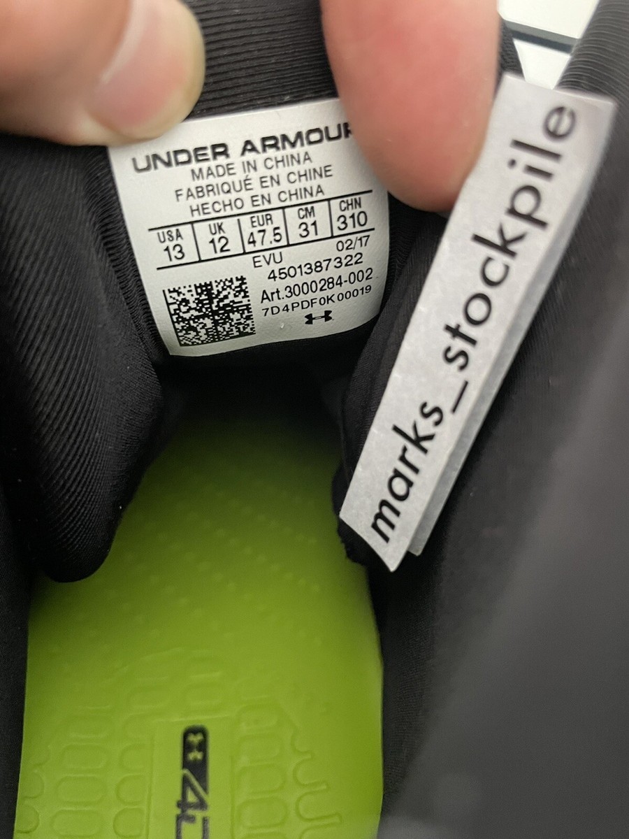 Under Armour Spine 4D-Foam Football Cleats Black Red 3000284  display picture 1