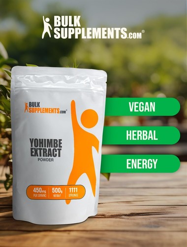 BulkSupplements.com Yohimbe Extract Powder - Yohimbe Bark Extract Yohimbe Sup... - Picture 5 of 8