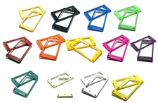 Standard Humbucker Mounting Rings for Dragonfire Pickups ~ Set of 2 Color Choice